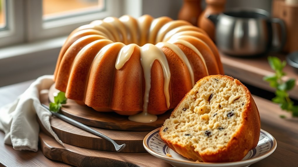 classic vanilla bundt cake