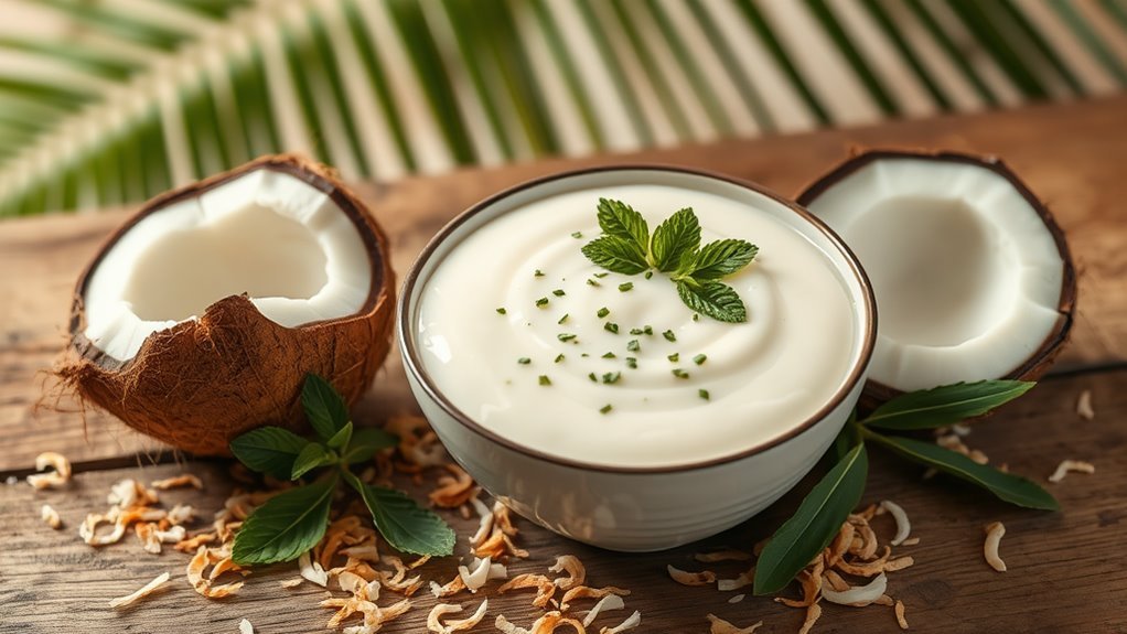 coconut rice pudding dessert