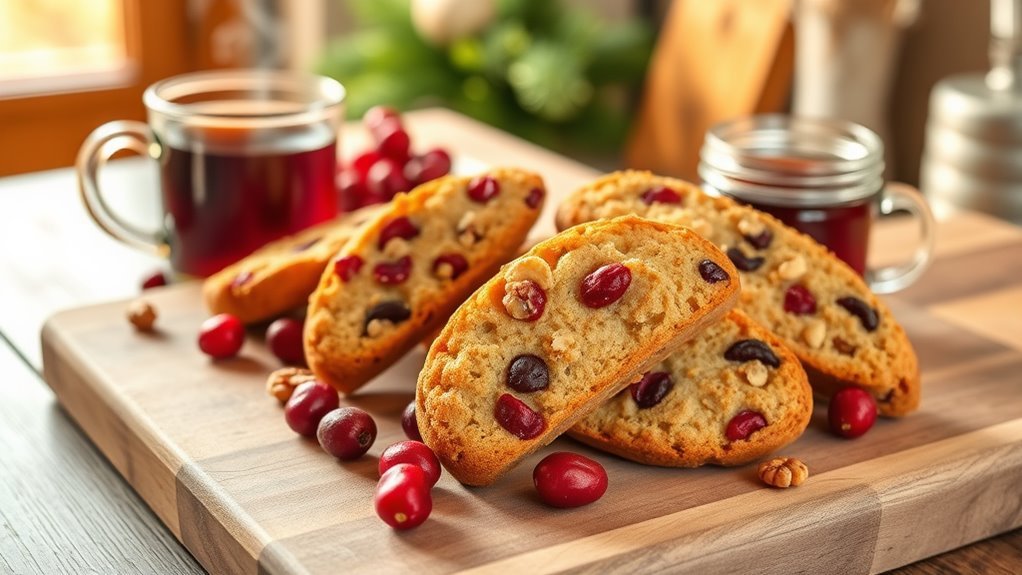 cranberry walnut cookie treat