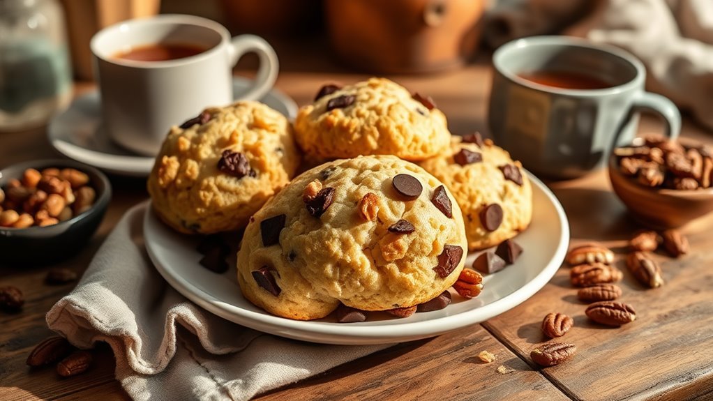 10 Scrumptious Chocolate Chip Biscuit Recipes for a Crunchy Treat