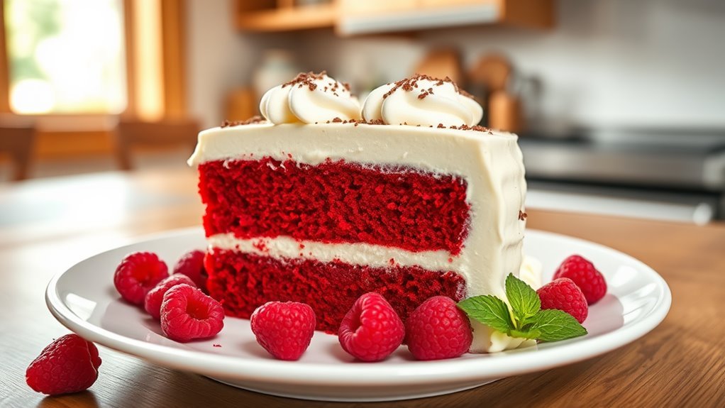 deliciously rich vibrant dessert