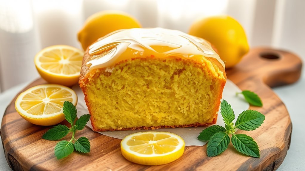 lemon flavored moist cake