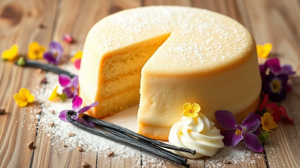 light and airy dessert