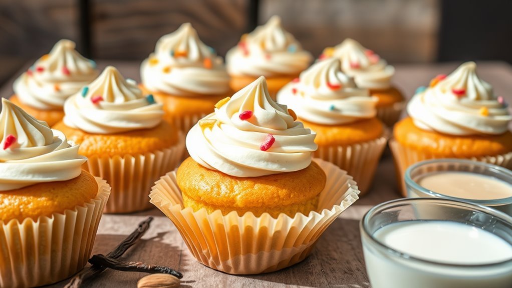 5 Fluffy Vanilla Cupcake Recipes for Simple Elegance