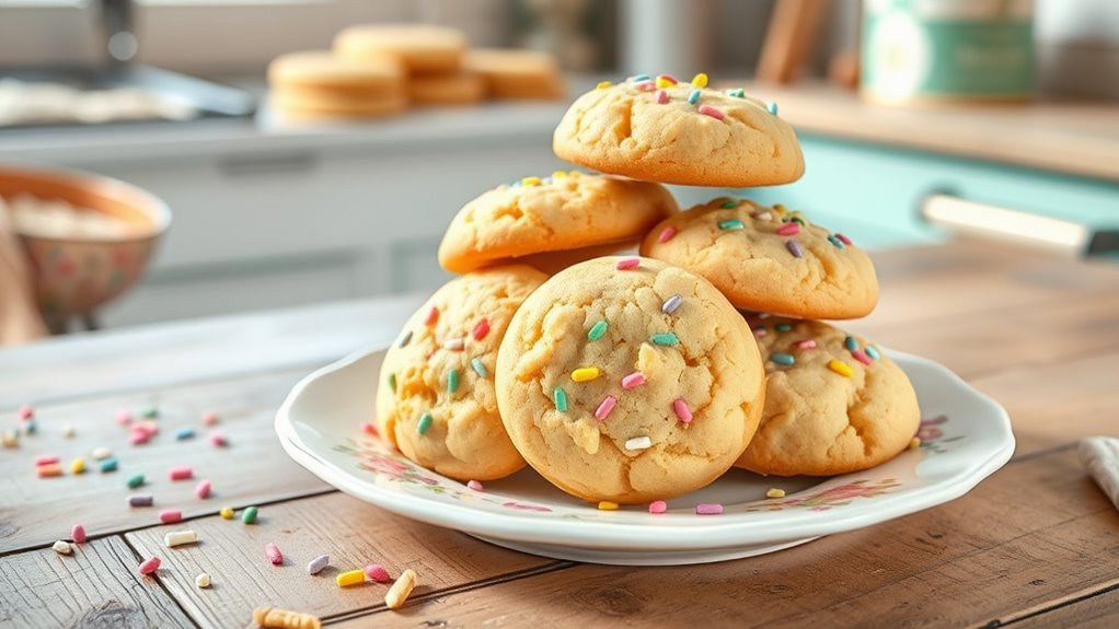 colorful celebration sugar cookies