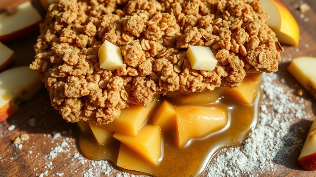 delicious baked apple dessert