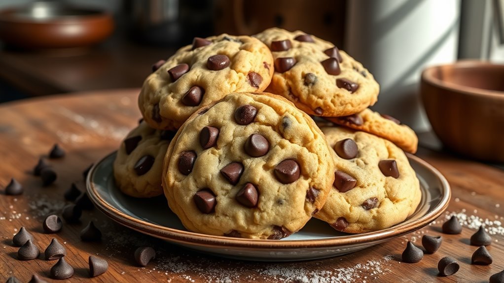 delicious chocolate chip cookies