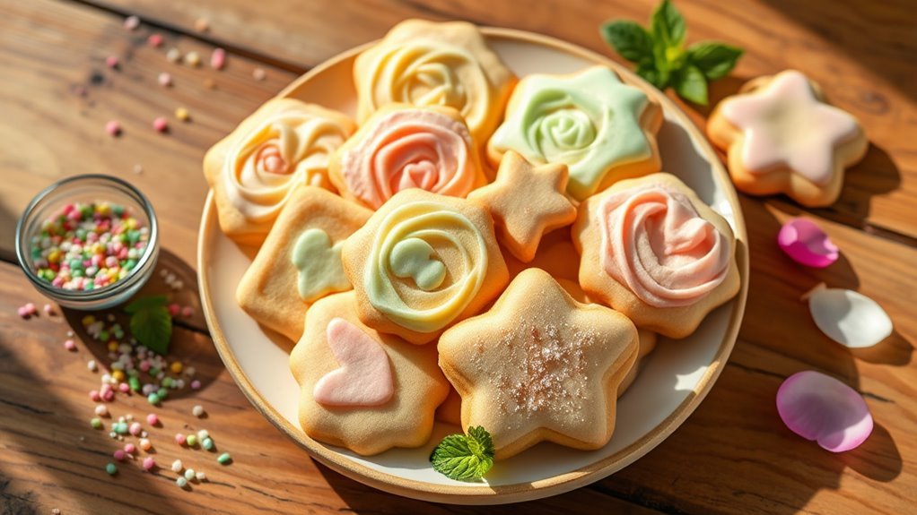 delicious classic vanilla cookies