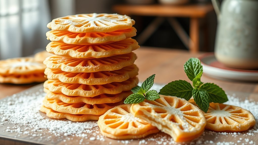 delicious vanilla pizzelles recipe