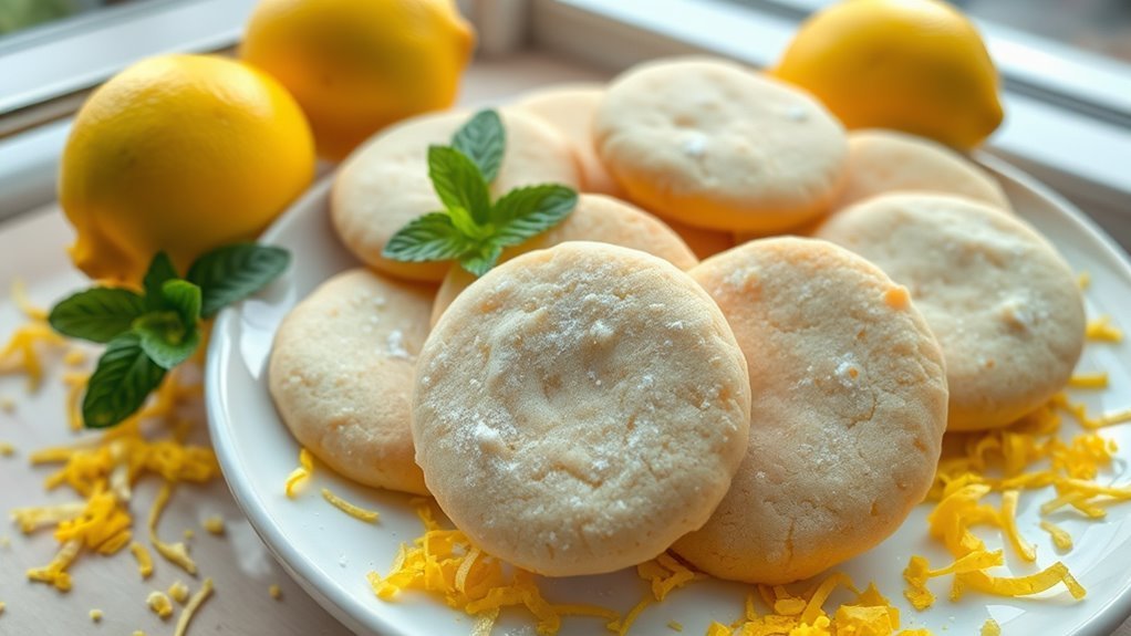 lemon flavored sugar cookies