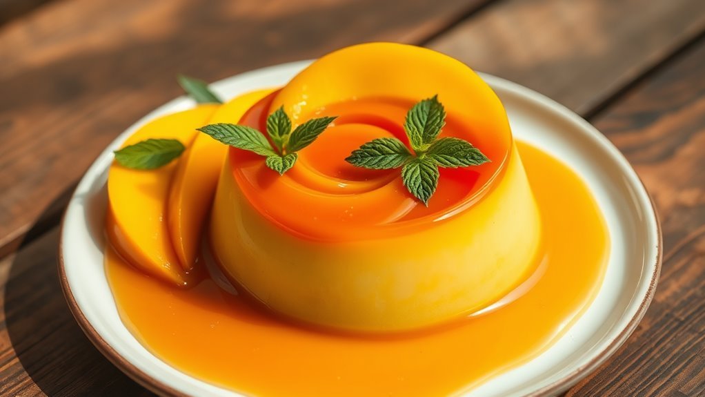mango infused dessert delight
