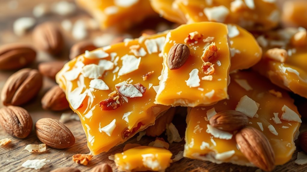 nutty coconut candy treat