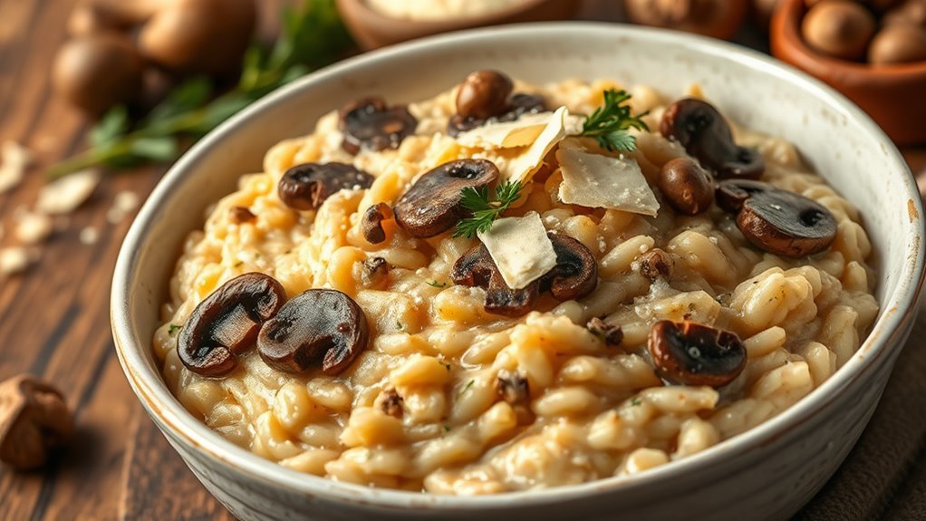 rich and savory risotto