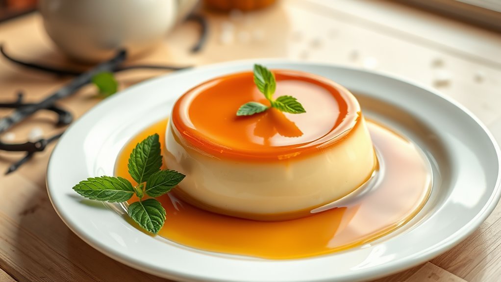 rich creamy vanilla dessert