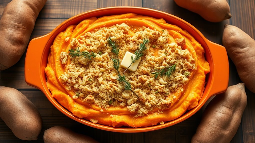 savory sweet potato dish
