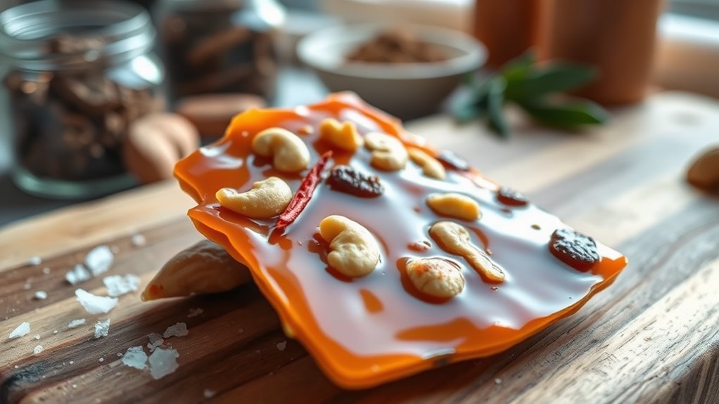 spicy nutty candy treat