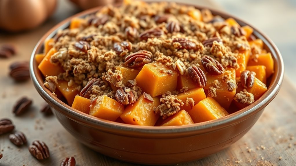 sweet and spiced potatoes