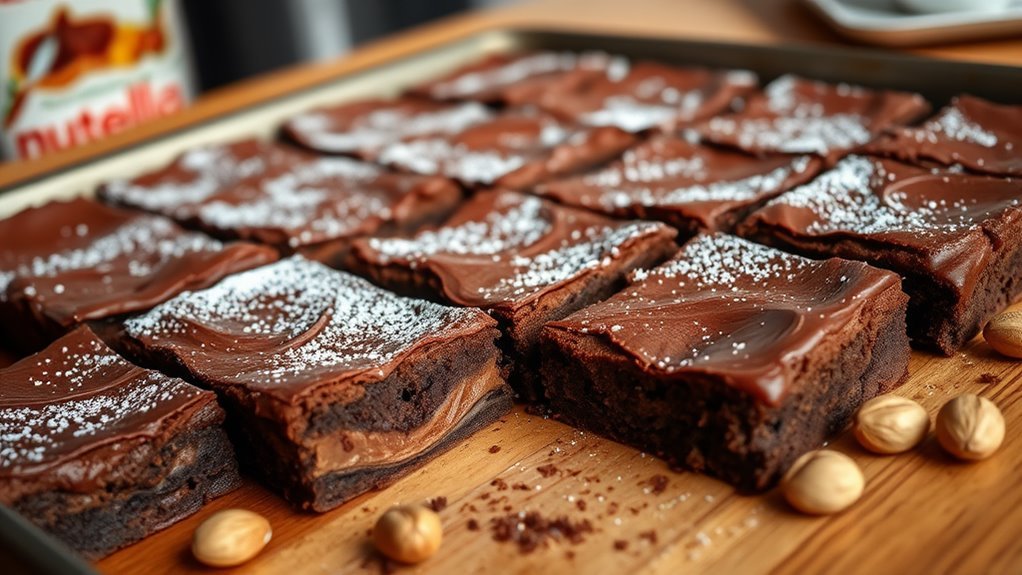 decadent chocolate hazelnut dessert