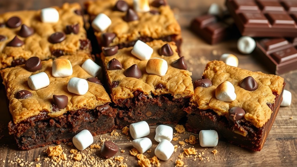 5 Epic Brookie Recipes Combining Brownies & Cookies