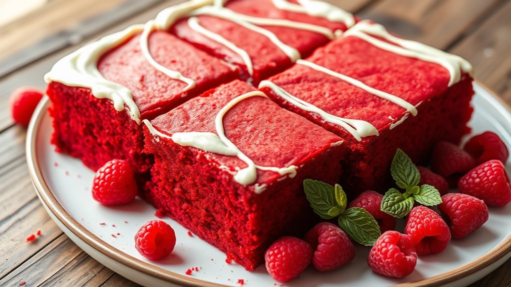 delicious red velvet cake
