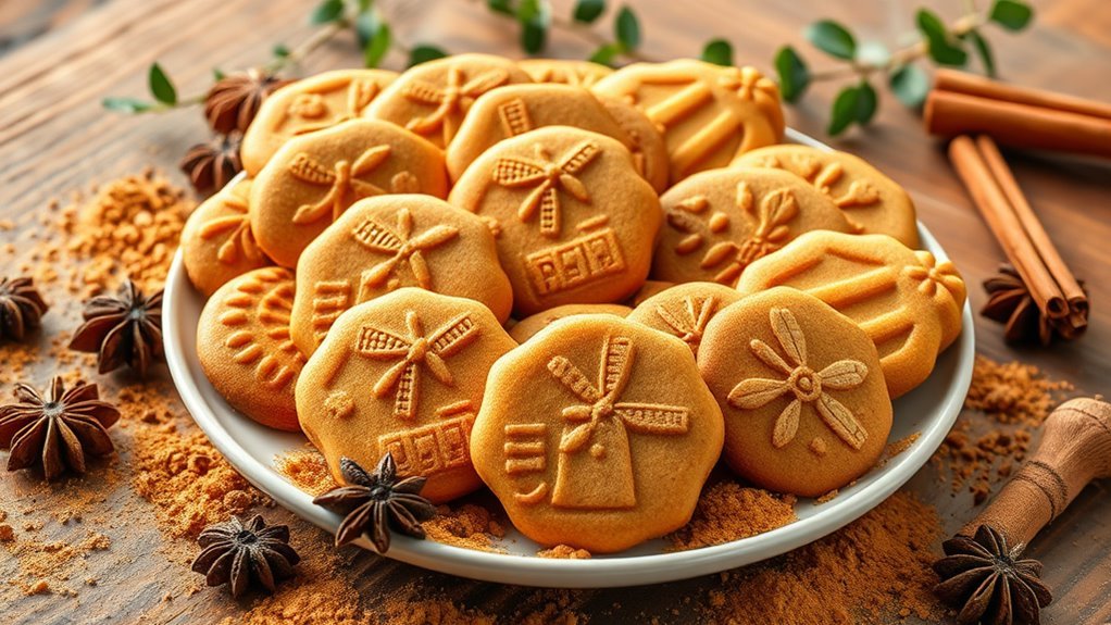 traditional spiced dutch cookies